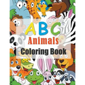ABC Animals: Kids Coloring Book - Paperback