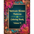 Intricate Henna Patterns: Coloring Book: Volume II - Paperback