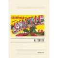 Vintage Lined Notebook Greetings from Savannah - Paperback