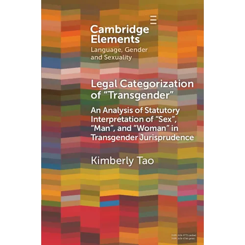 Legal Categorization of "Transgender" - Paperback