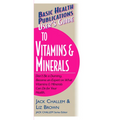 User's Guide to Vitamins & Minerals - Paperback