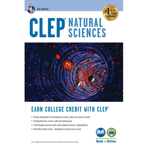 Clep(r) Natural Sciences Book + Online - Paperback
