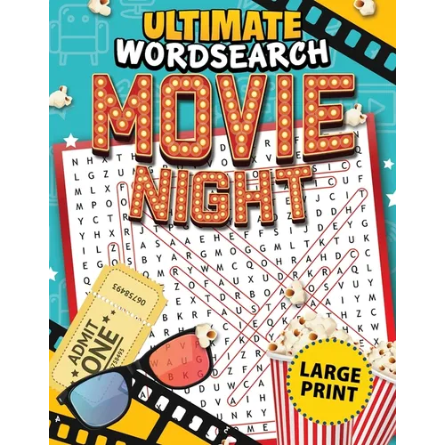 Ultimate Word Search Movie Night - Paperback