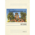 Vintage Lined Notebook Greetings from Sarasota Museum - Paperback
