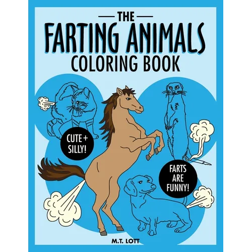 The Farting Animals Coloring Book - Paperback