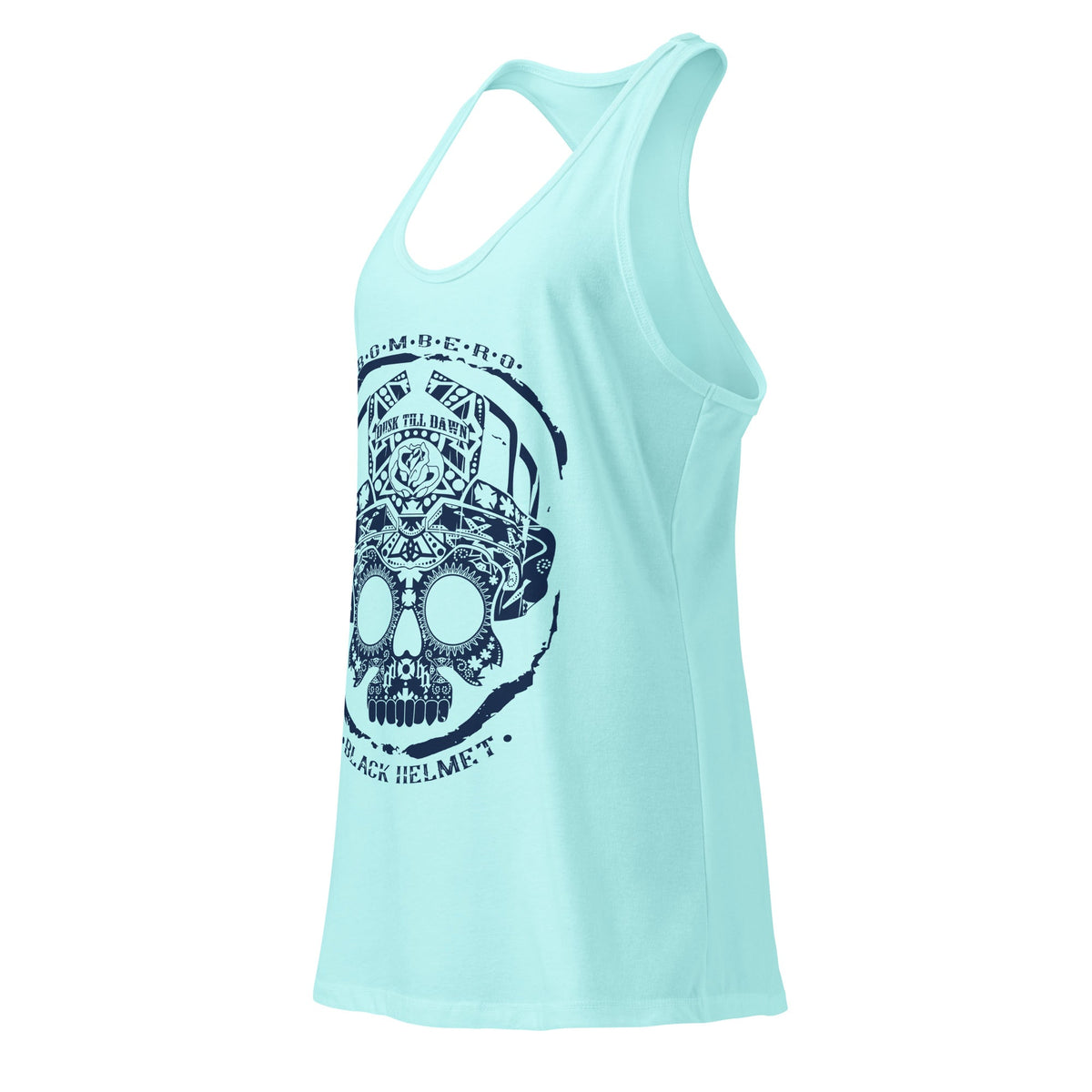 Bomberos Dusk To Dawn Fitted Racerback Tank