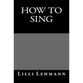How To Sing - Paperback