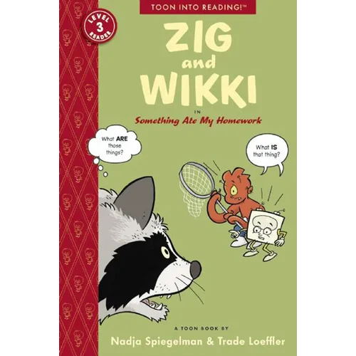 Zig and Wikki in Something Ate My Homework: Toon Books Level 3 - Paperback