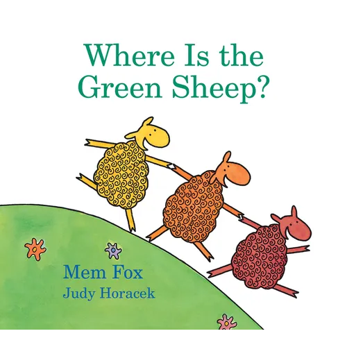 Where Is the Green Sheep? Padded - Board Book