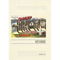Vintage Lined Notebook Greetings from St. Simon's Island - Paperback