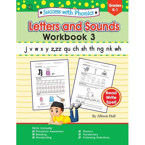 Success with Phonics: Letters and Sounds Workbook 3 - Paperback