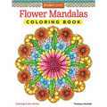 Flower Mandalas Coloring Book - Paperback