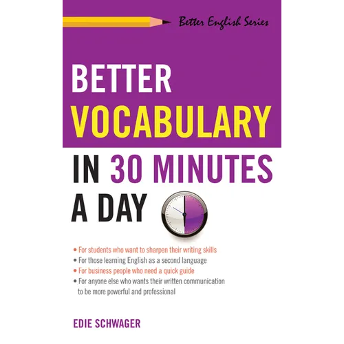 Better Vocabulary in 30 Minutes a Day - Paperback
