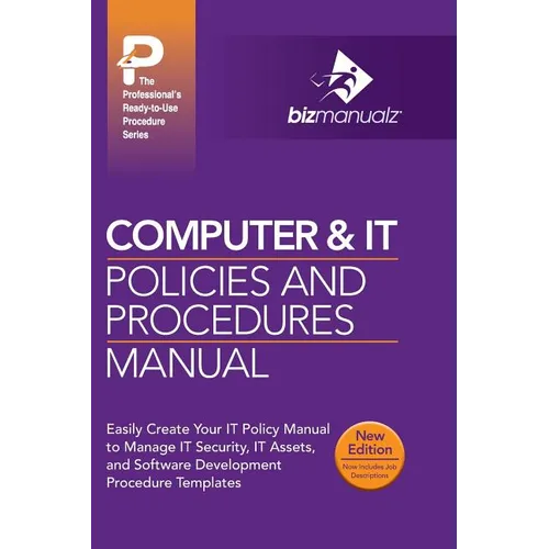 Computer & IT Policies and Procedures Manual - Hardcover