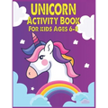 Unicorn Activity Book For Kids Ages 6-8 - Paperback