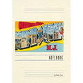 Vintage Lined Notebook Greetings from Manasquan, New Jersey