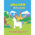 Unicorn Activity Book For Kids Ages 4-8 - Paperback