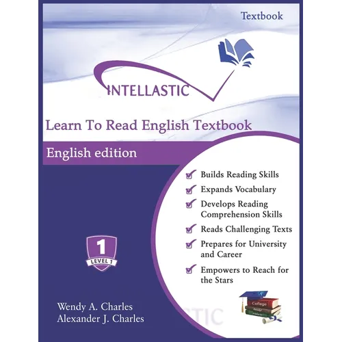 Learn To Read English Textbook: Color Edition - Paperback