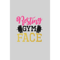 Resting Gym Face: Women's Workout Log Book - Paperback