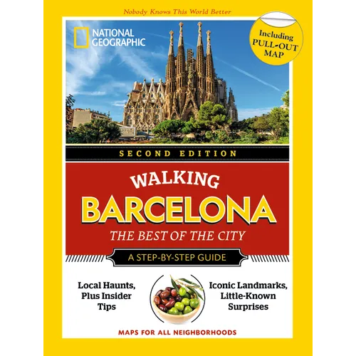 National Geographic Walking Barcelona, 2nd Edition - Paperback