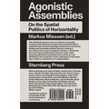 Agonistic Assemblies: On the Spatial Politics of Horizontality - Paperback
