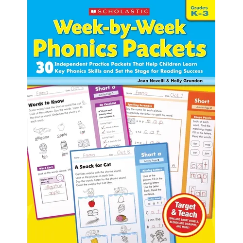 Week-By-Week Phonics Packets - Paperback