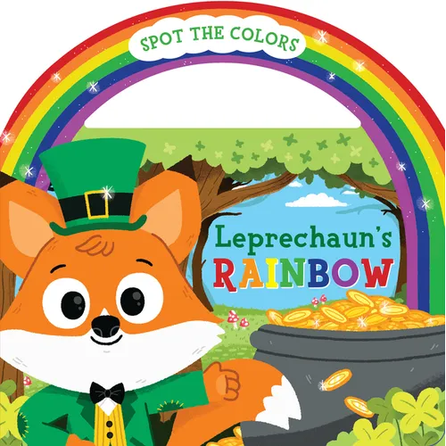 Leprechaun's Rainbow with Handle - Board Book