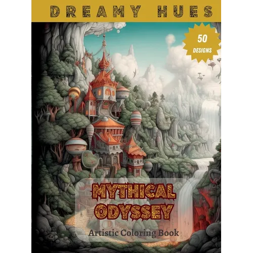 Mythical Odyssey: Artistic coloring book - Paperback