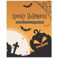 Spooky Halloween: Spooky coloring book for kids - Paperback