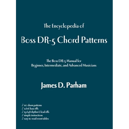 The Encyclopedia of Boss Dr-5 Chord Patterns - Paperback