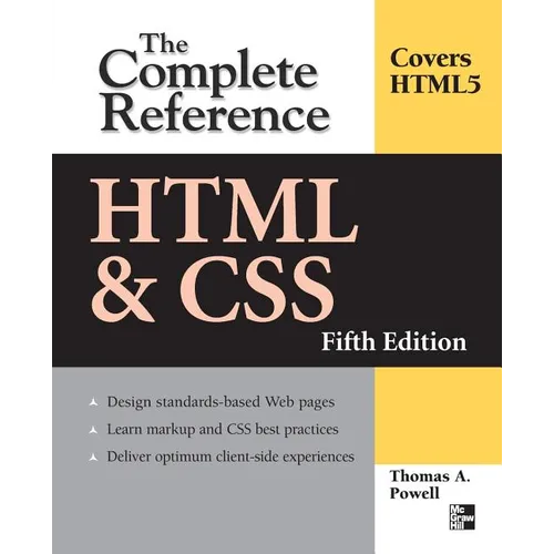 HTML & Css: The Complete Reference, Fifth Edition - Paperback