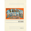 Vintage Lined Notebook Greetings from Savannah - Paperback