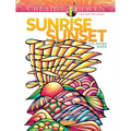 Creative Haven Sunrise Sunset Coloring Book - Paperback