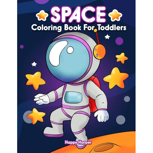 Space Coloring Book - Paperback