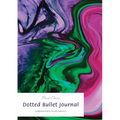 Dotted Bullet Journal: Medium A5 - 5.83X8.27 (Marbled) - Paperback
