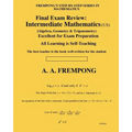 Final Exam Review: Intermediate Mathematics (US): (Algebra, Geometry & Trigonometry) - Paperback