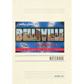 Vintage Lined Notebook Greetings from Belleville, Illinois