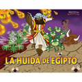 La huida de Egipto: Moisés y las diez plagas - Paperback