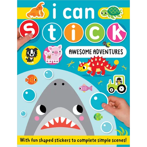 I Can Stick Awesome Adventures - Paperback