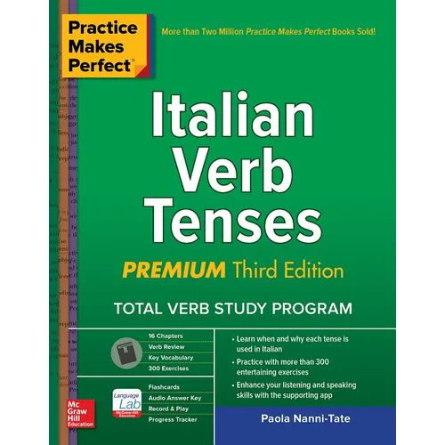 Practice Makes Perfect: Italian Verb Tenses, Premium Third Edition - Paperback