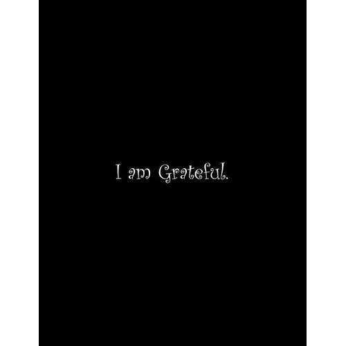 I am Grateful: Line Notebook Handwriting Practice Paper Workbook - Paperback