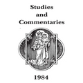 1984 Studies and Commentaries - Paperback