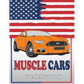 Muscle Cars Coloring Book: American Muscle Cars Coloring Book, Classic, Modern Cars, For Adult and Kids - Paperback