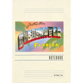 Vintage Lined Notebook Greetings from Clearwater, Florida