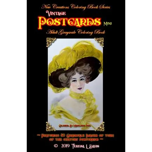 New Creations Coloring Book Series: Victorian Postcards Mini - Paperback