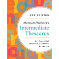 Merriam-Webster's Intermediate Thesaurus - Middle School Thesaurus - Newest Edition - Hardcover