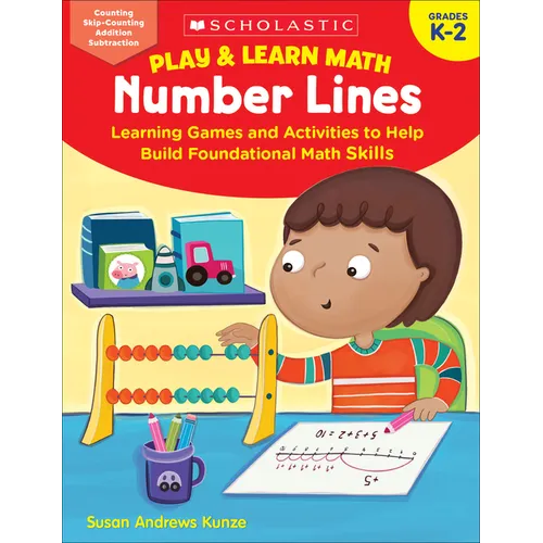 Play & Learn Math: Number Lines - Paperback