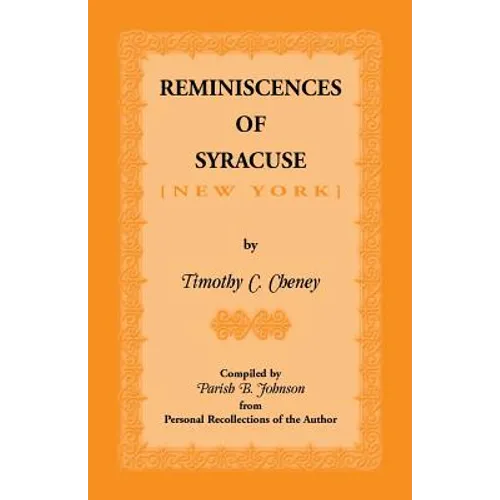 Reminiscences of Syracuse