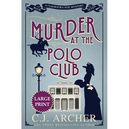 Murder at the Polo Club: Large Print - Paperback