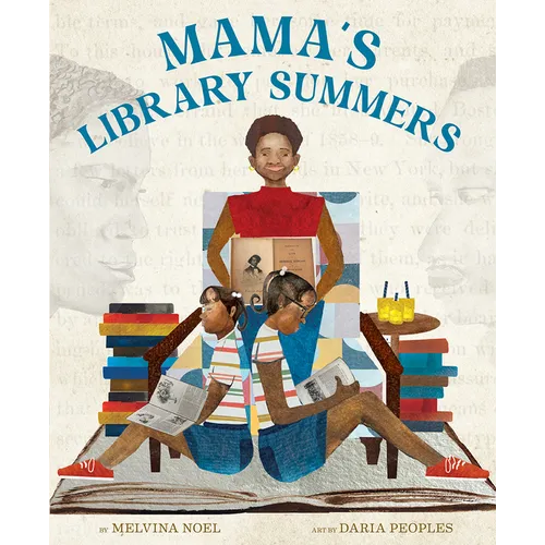 Mama's Library Summers: A Picture Book - Hardcover
